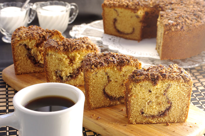 Classic Sour Cream Coffee Cake