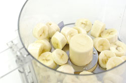 Bananas in Food Processor