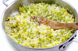 Sautéing Vegetables