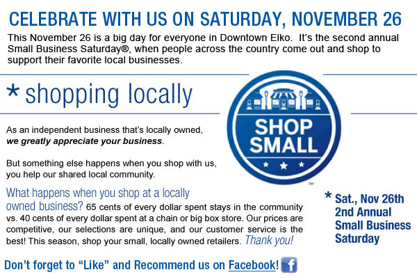 Shop Locally!