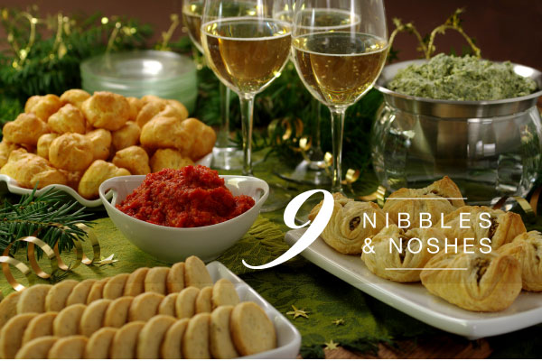 Nine Nibbles & Noshes