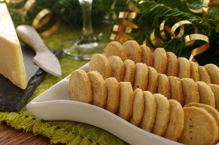 Pesto Crackers