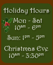 Holiday Hours
