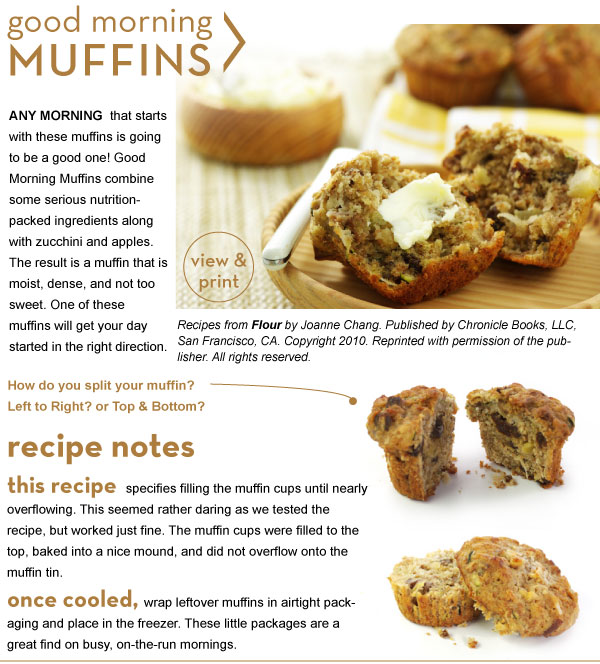 RECIPE: Good Morning Muffins