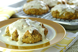 Oatmeal-Maple Scones