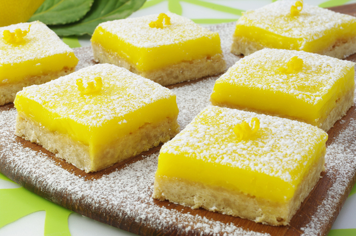 Shortbread with Lemon Curd