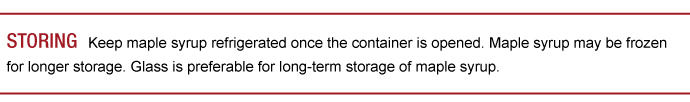 Storing