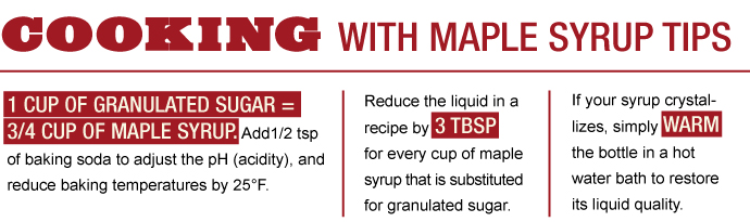 Cooking with Maple Syrup