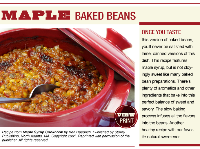 RECIPE: Maple Baked Beans