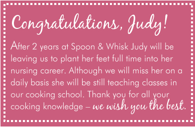 Congrats, Judy!