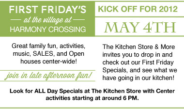 First Friday - May 4th
