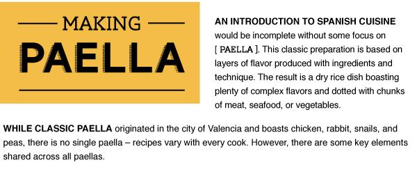 Making Paella