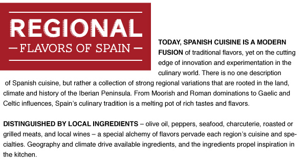 Regional Flavors of Spain