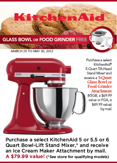 KitchenAid Rebate