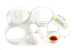 Hot Milk Cake Ingredients