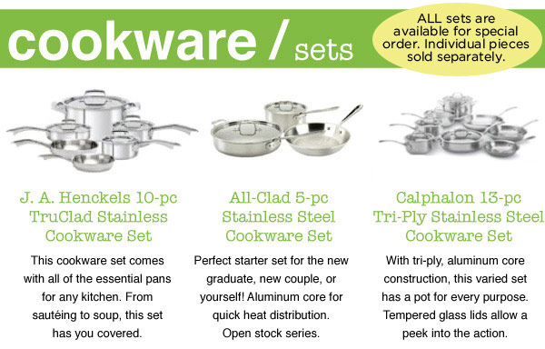 Cookware Sets