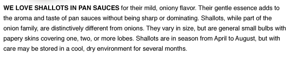 Shallots