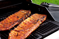 Ribs Flipped on Grill