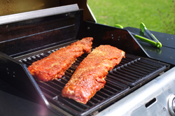 RIbs on Grill