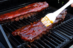 Sauced Ribs