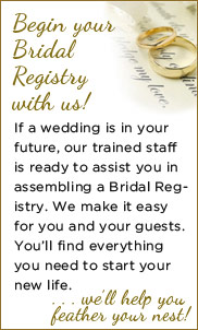 Bridal Registry