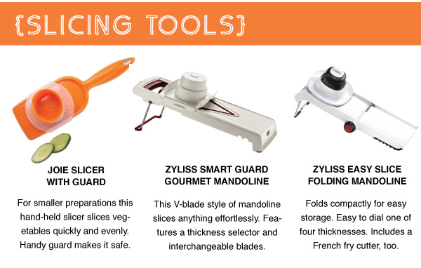 Slicing and Grating Tools