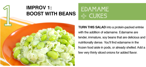 Edamame and Cukes