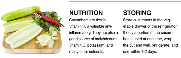 Nutrition and Storing