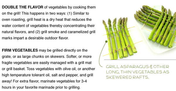 Vegetables on the Grill