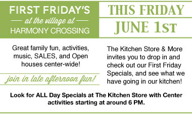 First Friday - June 1st