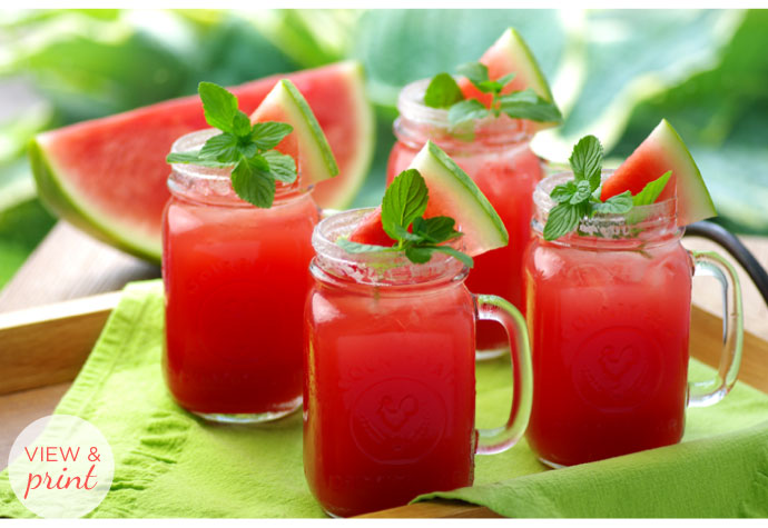 RECIPE: Sparkling Watermelon Soda