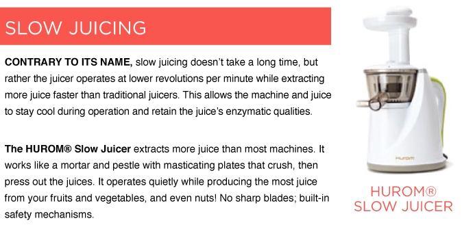 Slow Juicing