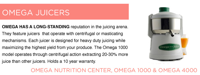 Omega Juicers