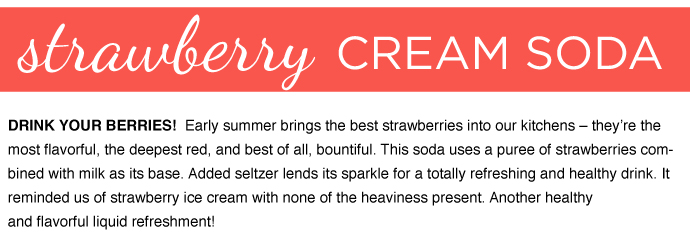RECIPES: Strawberry Cream Soda