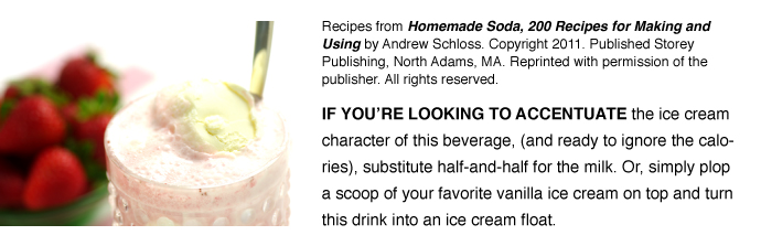 RECIPES: Strawberry Cream Soda