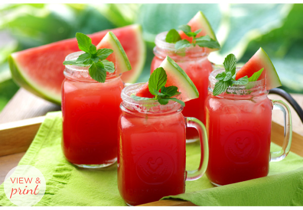 Sparkling Watermelon Soda