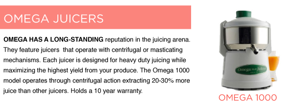 Omega Juicers