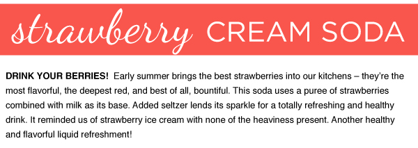 Strawberry Cream Soda