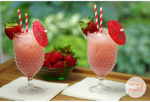 Strawberry Cream Soda