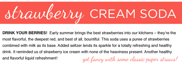 Strawberry Cream Soda