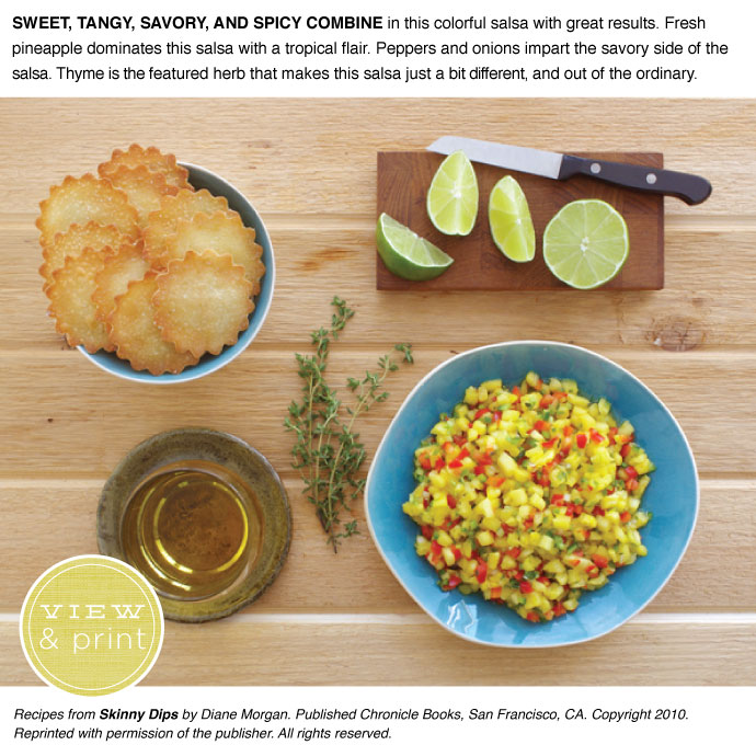 RECIPE: Pineapple, Red Pepper & Jalapeno Salsa