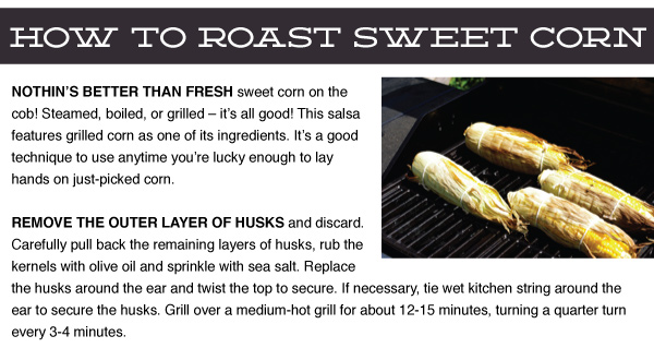 How To Roast Sweet Corn