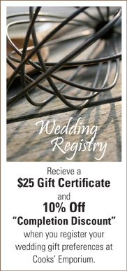 Wedding Registry Coupon and Wedding Showers