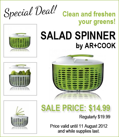 Salad Spinner Feature