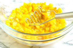 Mashed Peaches