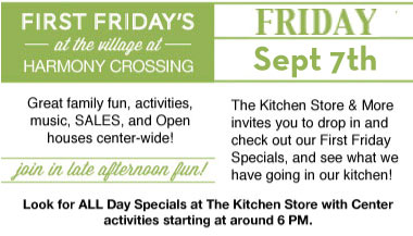 First Friday - Sept 7