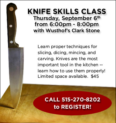 Knife Skills Class