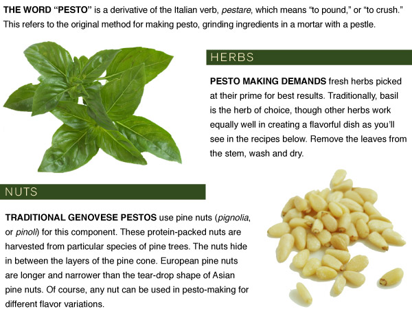 Pesto Ingredients