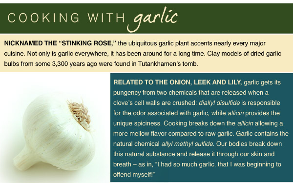 Cooking with Garlic