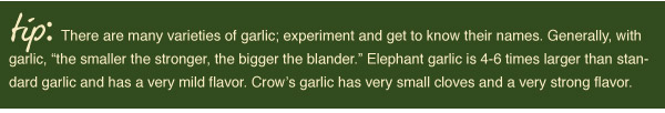 Garlic Tips